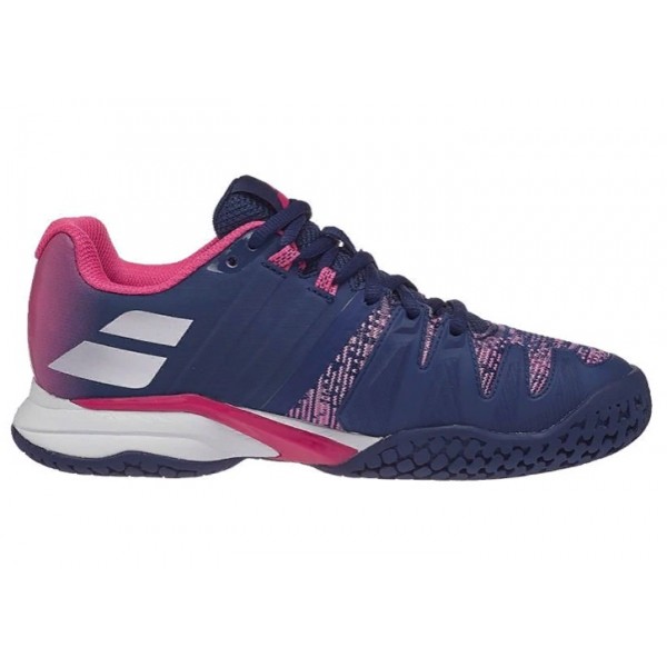 Теннисные кроссовки женские Babolat Propulse Blast All Court (Blue/Pink)